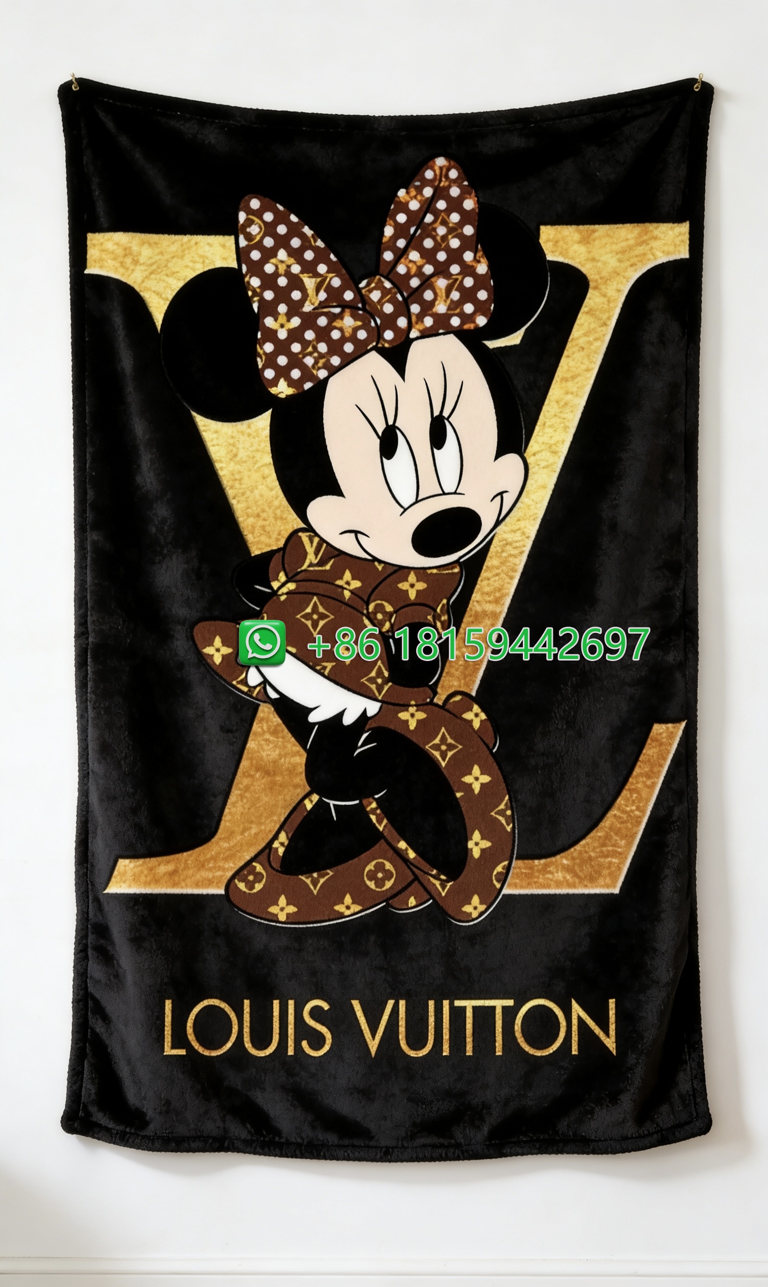Louis Vuitton Throw Blankets